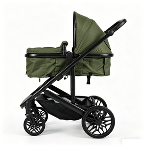 Poussette bébé de haute qualité au design coquille <span class=keywords><strong>d</strong></span>'œuf, poussette légère pour enfants et bébés avec <span class=keywords><strong>berceau</strong></span> amovible - Product Image 1