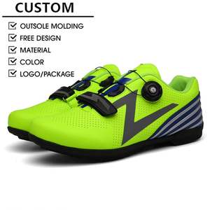 Zapatos de ciclismo para interiores Unisex Color sólido Peso ligero Bloqueo informal Bicicleta de montaña Motociclismo <span class=keywords><strong>Zapatillas</strong></span> de deporte Zapatos de montar Cubierta de bicicleta - Product Image 1