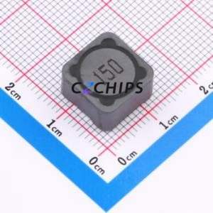 Inducteur de puissance SMD SMDRI127-150MT, 12,3x12,3 mm (Inductance : 15 µH) (Précision : 20 % Courant nominal : 4,5 A) - Product Image 1