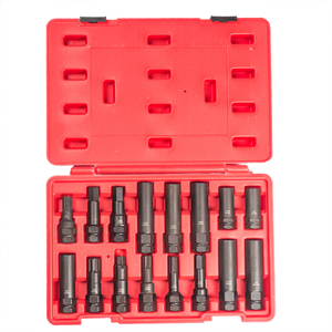 Bộ Khóa Chính Lug Nut 16 Chiếc, Bộ Khóa Tháo Khóa Bánh Xe Của Ngôi Sao Spline Và Các Phím Kiểu Hex - Product Image 3