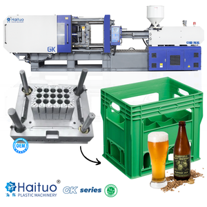 Oem tốc độ cao <span class=keywords><strong>servo</strong></span> tiết kiệm năng lượng bia thùng máy ép phun cho bia chai tàu sân bay sản xuất - Product Image 1