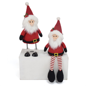 Table de noël à piles pour décoration de noël, produit directement de fabrication, en peluche, petite taille éclairée, pour noël - Product Image 4