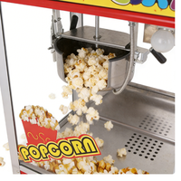 Machine à popcorn électrique robuste, directement de l'usine, machine à popcorn industrielle, équipement de collation commercial, fabrication de popcorn