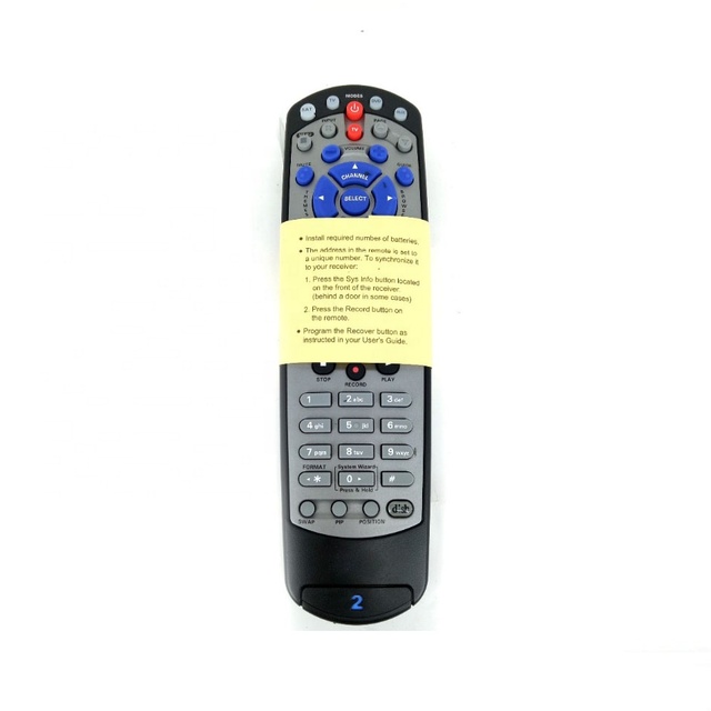 New Remote Control for Dish-Network for DISH211 Satellite Receiver 20.1 and 21.1 Devices (Sat,Tv,Vcr,Aux)