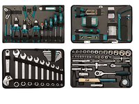 Prix d'usine – Coffret d'outils 178 pièces en acier CR-V avec étui en aluminium, tournevis, clés à douilles et boîte à outils mécanique