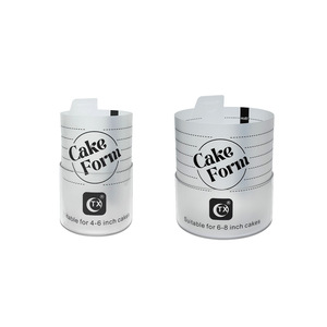 Juego <span class=keywords><strong>de</strong></span> moldes profesionales mate para pasteles <span class=keywords><strong>de</strong></span> 4 a 10 pulgadas, herramienta redonda para moldear aros <span class=keywords><strong>de</strong></span> mousse, postres para fiestas - Product Image 5