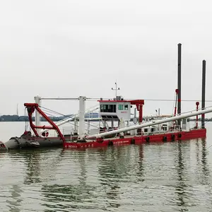 ミドルサイズカッター吸引砂浚渫機海川と湖の浚渫作業用