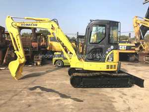 Mini-excavatrice d'occasion Komatsu Pc55, pas cher, d'origine japonaise, 5 tonnes, Komatsu Pc55 Pc55Mr, mini-excavatrice d'occasion - Product Image 2