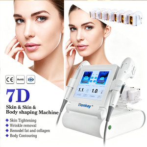 7d MAX Eye Face and Neck Lifting Double Chin Removal Anti-Aging Wrinkle Remover Skin Tightening Body Slimming <b>Machine</b> - Product Image 1
