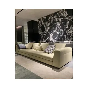 Hiện đại sofa Set da phổ biến nhất Da Cắt sofa đồ nội thất phòng khách