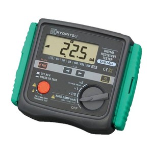 Probador Digital de RCD Kyoritsu KeW5410 22.5 mA con Pantalla y Función de Rampa Automática para Pruebas de Seguridad Eléctrica - Product Image 5