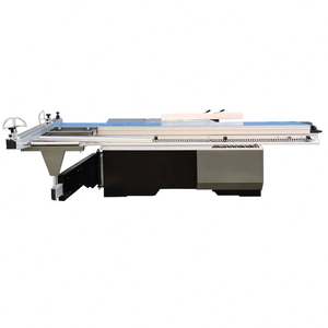 เลื่อยวงเดือนแบบเลื่อนสำหรับงานไม้ความแม่นยำสูง พร้อมโต๊ะเลื่อนสำหรับตัดแผ่นไม้เทียม 45/90 องศา - Product Image 4