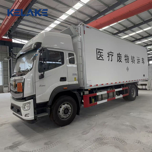 Deposit Foton 4x2 1T <b>Mini</b> Gasoline Refrigerator Truck Customization Transport Vegetable Meat Egg <b>Freezer</b> Refrigerated Truck - Product Image 5