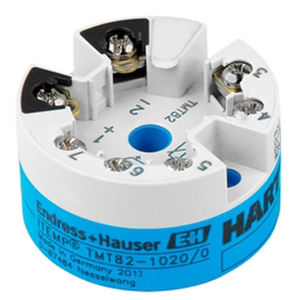 Dispositivo de riel DIN HART de temperatura E+H ITEMP TMT82 con dos entradas de sensor universales SIL 2 para áreas peligrosas ABS ODM - Product Image 5