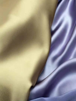 Satin 100% Soie Triacétate Véritable 100% Biologique Tissé Uni pour Robes de Mariée et de Soirée
