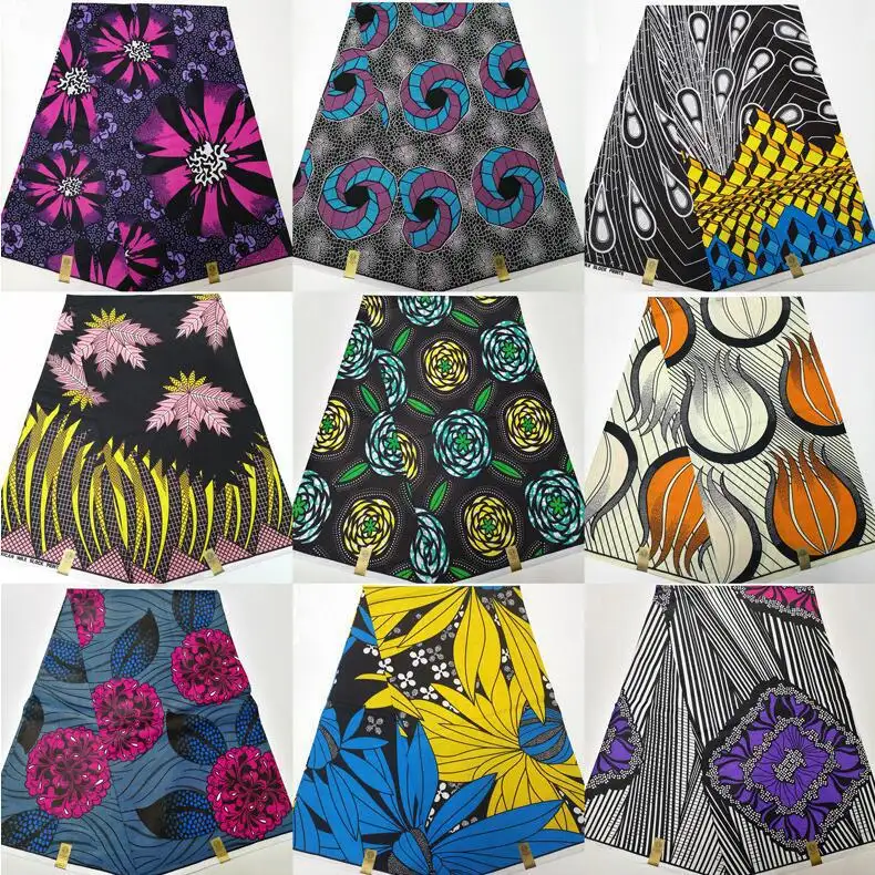 Holland High Quality 100% Cotton Wax Print Fabric African Wax Fabric for Dress Home Textile