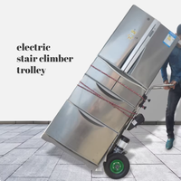 Machine à monter les charges électrique de 400 kg de capacité avec moteur en acier et roues en caoutchouc pour le transport de matériaux sur les chantiers de construction