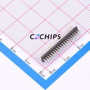 HB-PH1-127220PB2GOP Pin Header Through hole Component (THT),P=1.27mm Connector 2x20P 1.27mm 1.27mm Pin Header - Product Image 2