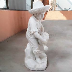 Statue de petit garçon Statue humaine grandeur nature à vendre Statue de grand garçon avec sculpture sur les mains - Product Image 2