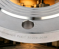 Bride de plaque forgée HJD ASME B16.5 SS304/SS316L |   Traitement de surface RF |   Pièces usinées CNC de précision classe 150/300 |   1/2 24 pouces |