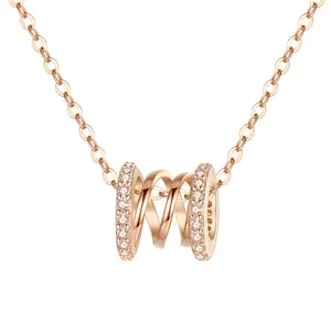 925 Necklaces Jewelry 12k 14k 18k 22k Gold Plated Necklace Sterling Silver Trendy OEM&ODM Popular Young People Women's VANA