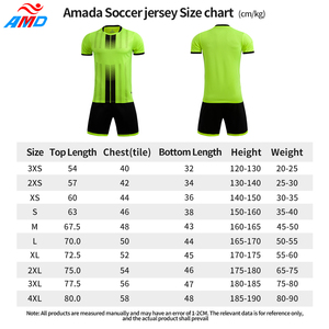 Jersey sepakbola pria, Jersey latihan sepakbola dua potong, Jersey sepakbola baru model kustom - Product Image 3