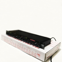 Limiteur de compresseur professionnel 166xl, processeur audio numérique double canal haute précision anti-sifflement pour système de sonorisation de scène