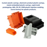 Piezas Moldeadas de Plástico de Alta Precisión y Calidad, Componentes Personalizados de ABS, PC, Nylon y POM para la Industria, OEM, ODM