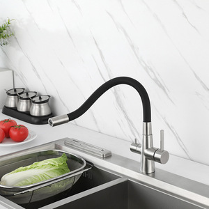 <span class=keywords><strong>Rubinetto</strong></span> Purificatore d'Acqua Tre-in-Uno per <span class=keywords><strong>Lavello</strong></span> <span class=keywords><strong>Cucina</strong></span>, Girevole Multifunzione, Acqua Potabile Diretta Calda e Fredda, Monocomando - Product Image 6