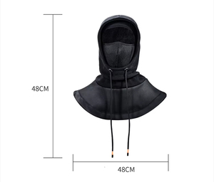 Couvre-visage thermique en polaire réglable coupe-vent Yx, bonnet d'hiver - Product Image 2