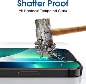 Protection d'écran en verre trempé transparente 2 en 1 personnalisée pour téléphone portable, protection d'objectif d'appareil photo pour iPhone 15 16 16E Pro Max Plus - Product Image 4