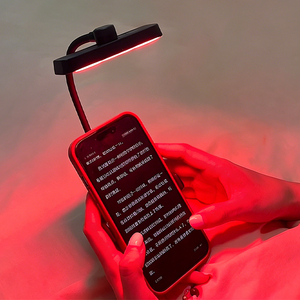 EGH Portable Rechargeable Adjusted 5-level Dimming Clip on Phone LED Reading Fill <b>Light</b> - Product Image 1