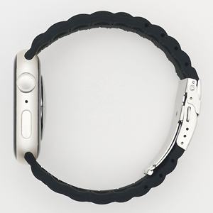 Bracelet de montre en Silicone pour <span class=keywords><strong>Apple</strong></span> <span class=keywords><strong>Watch</strong></span> série <span class=keywords><strong>8</strong></span> 7 6 SE Ultra 41mm <span class=keywords><strong>45mm</strong></span> 40mm 44mm, trois perles - Product Image 5