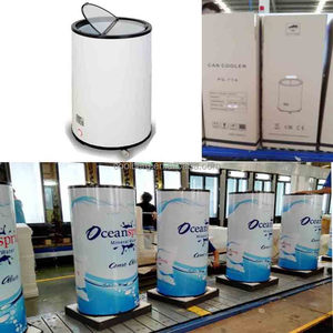 77L Vòng xi lanh tủ lạnh thương mại Mini hiển thị lạnh mát có thể với kính nắp - Product Image 6