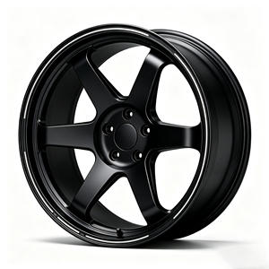 ล้อแม็กซ์ NEXUS RIM รุ่น <span class=keywords><strong>TE37</strong></span> <span class=keywords><strong>ขอบ</strong></span>เว้า 5 รู 112 ขนาด 18 19 20 นิ้ว สีดำเงา พร้อม CB 66.6 และออฟเซ็ต 25 มม. - Product Image 4