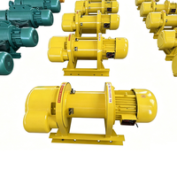 Treuil électrique industriel pour navires de construction avec une capacité de charge de 3 tonnes, palan à câble en acier avec une hauteur de levage de 100 m