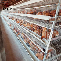 Nouvelle cage à poules pondeuses pour 3000 oiseaux, anti-rouille, durable, longue durée de vie