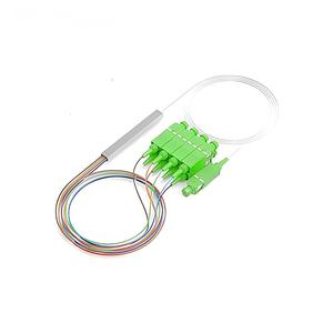Thấp chèn mất 70: 30 chia tỷ lệ 1x9 1x16 1x8 Mini Thép khối-ít sợi <span class=keywords><strong>PLC</strong></span> <span class=keywords><strong>Splitter</strong></span> Singlemode <span class=keywords><strong>SC</strong></span>/APC kết nối - Product Image 4