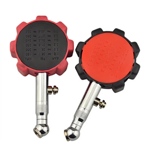 Manómetro <span class=keywords><strong>de</strong></span> Presión <span class=keywords><strong>de</strong></span> Neumáticos <span class=keywords><strong>de</strong></span> Alta Precisión, Negro/Rojo, 100 Psi, para Autos, Camiones y Motocicletas, Nuevo - Product Image 4