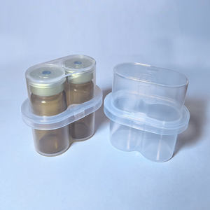 Kotak Plastik Baru 10ml 2 Slot Tempat Vial 10ml 2 Slot Kemasan Peptida Kotak Kemasan Tahan Air untuk Vial - Product Image 5