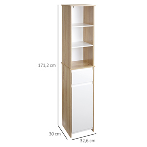 Modern Design Kitchen <b>Cart</b> <b>Wood</b> and Stainless Steel Material - Product Image 4