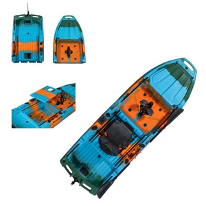 Nuevo <span class=keywords><strong>Kayak</strong></span> Modular Ancho LSF 2025 de 2 Piezas <span class=keywords><strong>con</strong></span> Aleta de Pedal Desmontable, Escotilla Grande para Peces Vivos y <span class=keywords><strong>Ruedas</strong></span> para Remar al Aire Libre - Product Image 1