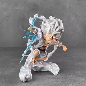 Modello Esclusivo all'Ingrosso Gear 5 Nika <span class=keywords><strong>Anime</strong></span> Figure Luffy Stile Battaglia per Negozi al Dettaglio Oltremare Spedizione Transfrontaliera - Product Image 5