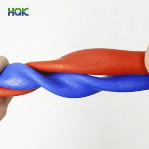 Высокотемпературный гибкий плетеный усиленный силиконовый шланг для воды на заказ