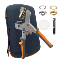 Produit chaud pinces Kit d'oeillet trou poinçon pince Portable oeillet Rivet main Machine manuel perforateur pour oeillet 6 mm 10 mm taille