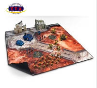 Tapis de jeu carré chauffant TCG de 24x14 pouces pour cartes de poker TCG et stade de jeu Tapis de bureau en stock