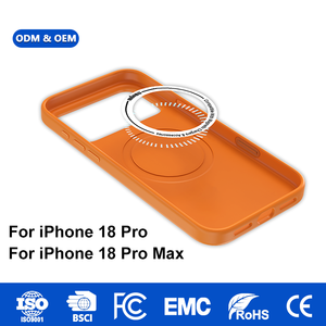 เคสโทรศัพท์แบบสั่งทำโลโก้ OEM สำหรับ iPhone 18 Pro/18 Pro Max, ผิวสัมผัสแบบมีลาย, ป้องกันรอยนิ้วมือ พร้อมป้องกันการตกกระแทก - Product Image 1