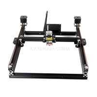Robot Trazador XY de Escritorio Tipo Marco Desmontado LY con Polea de Correa para Dibujar y Escribir con Bolígrafo, Área de Grabado A0 A1 A2 A3 A4, 12V