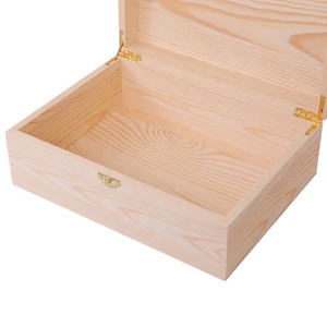 Boîtes cadeaux <span class=keywords><strong>en</strong></span> <span class=keywords><strong>bois</strong></span> d'usine BSCI boîte <span class=keywords><strong>en</strong></span> <span class=keywords><strong>bois</strong></span> de pin inachevée boîte <span class=keywords><strong>à</strong></span> <span class=keywords><strong>bijoux</strong></span> personnalisée boîte souvenir - Product Image 4