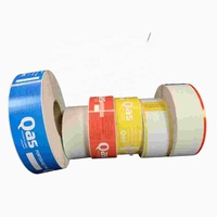 Étiquettes adhésives personnalisées en gros avec logo imprimé, étiquettes de bagages en papier thermique imperméable pour avion, emballage de voyage, cadeaux et artisanat